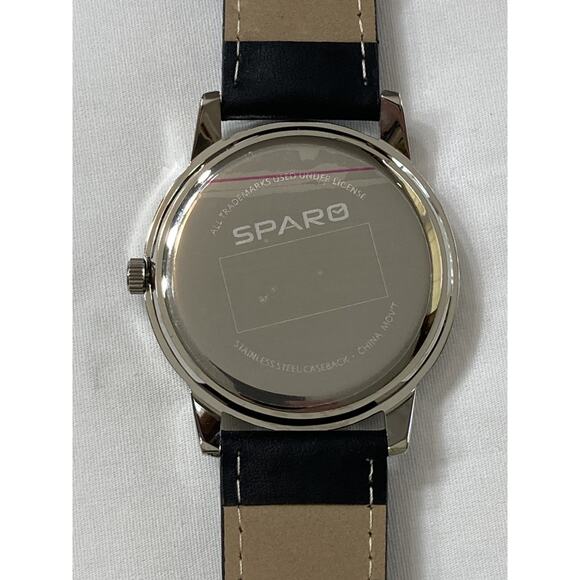 New York Giants Men's Wrecker Series Sports Watch w/Black Leather Brand - Picture 2 of 5